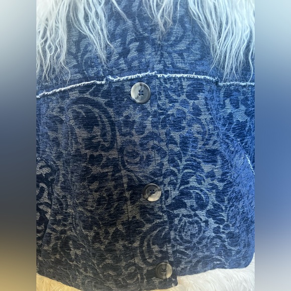 Free People Moon Glow Coat Size Large - Picture 8 of 9